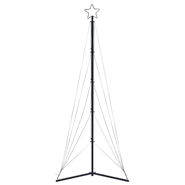 LED Weihnachtsbaum Kaltweiß 302 cm