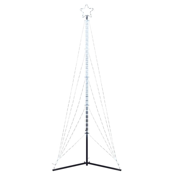 LED Weihnachtsbaum Kaltweiß 302 cm