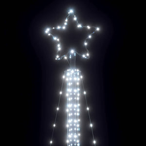 LED Weihnachtsbaum Kaltweiß 302 cm