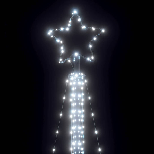 LED Weihnachtsbaum Kaltweiß 302 cm