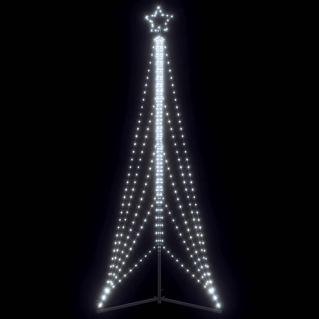 LED Weihnachtsbaum Kaltweiß 302 cm