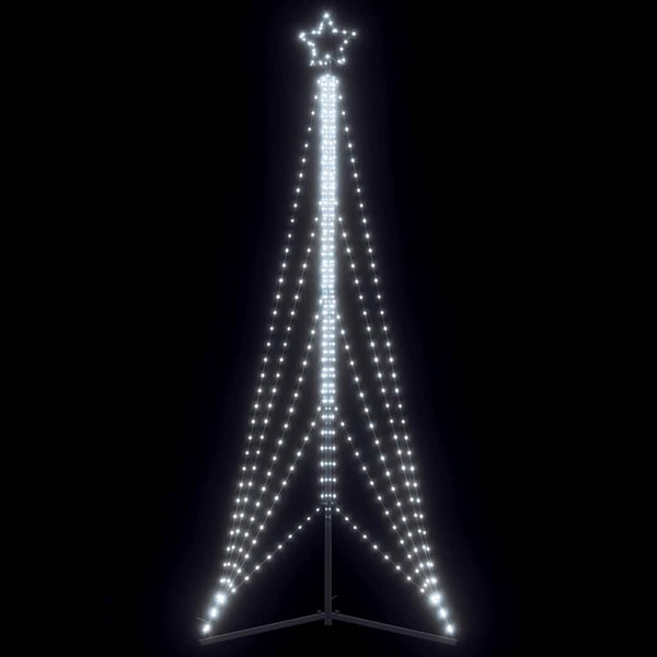 LED Weihnachtsbaum Kaltweiß 302 cm