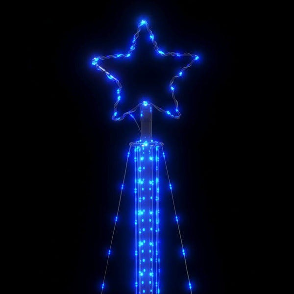 LED Weihnachtsbaum Blau 302 cm