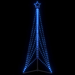 LED Weihnachtsbaum Blau 302 cm
