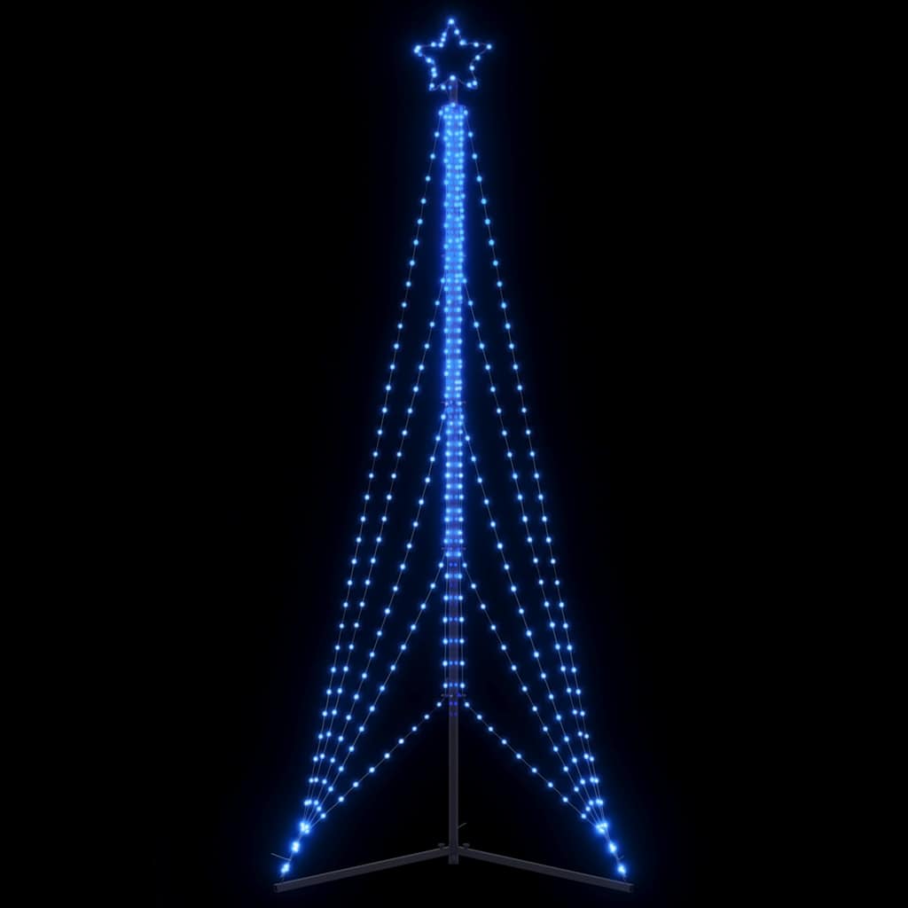 LED Weihnachtsbaum Blau 302 cm