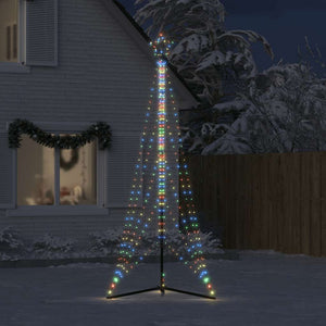 LED Weihnachtsbaum Mehrfarbig 302 cm