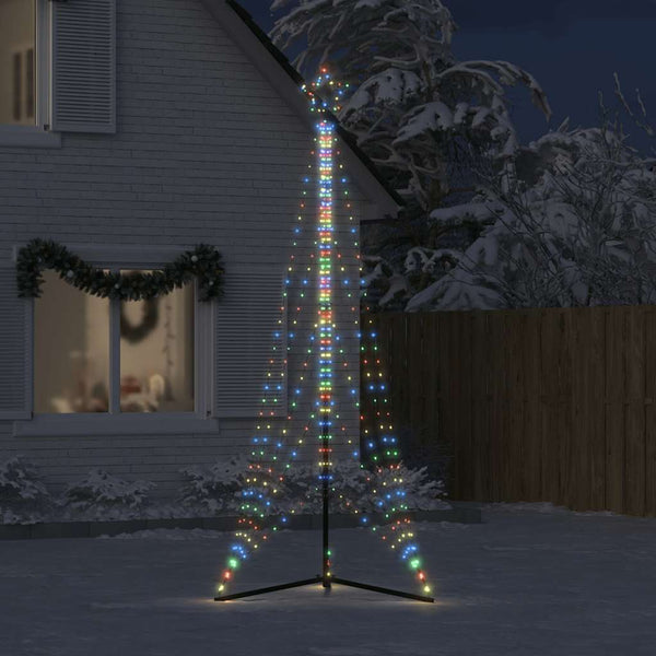 LED Weihnachtsbaum Mehrfarbig 302 cm