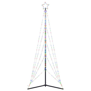 LED Weihnachtsbaum Mehrfarbig 302 cm