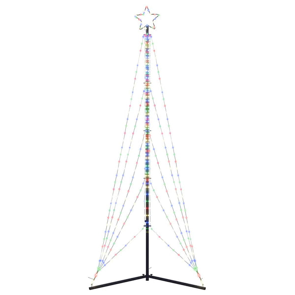LED Weihnachtsbaum Mehrfarbig 302 cm