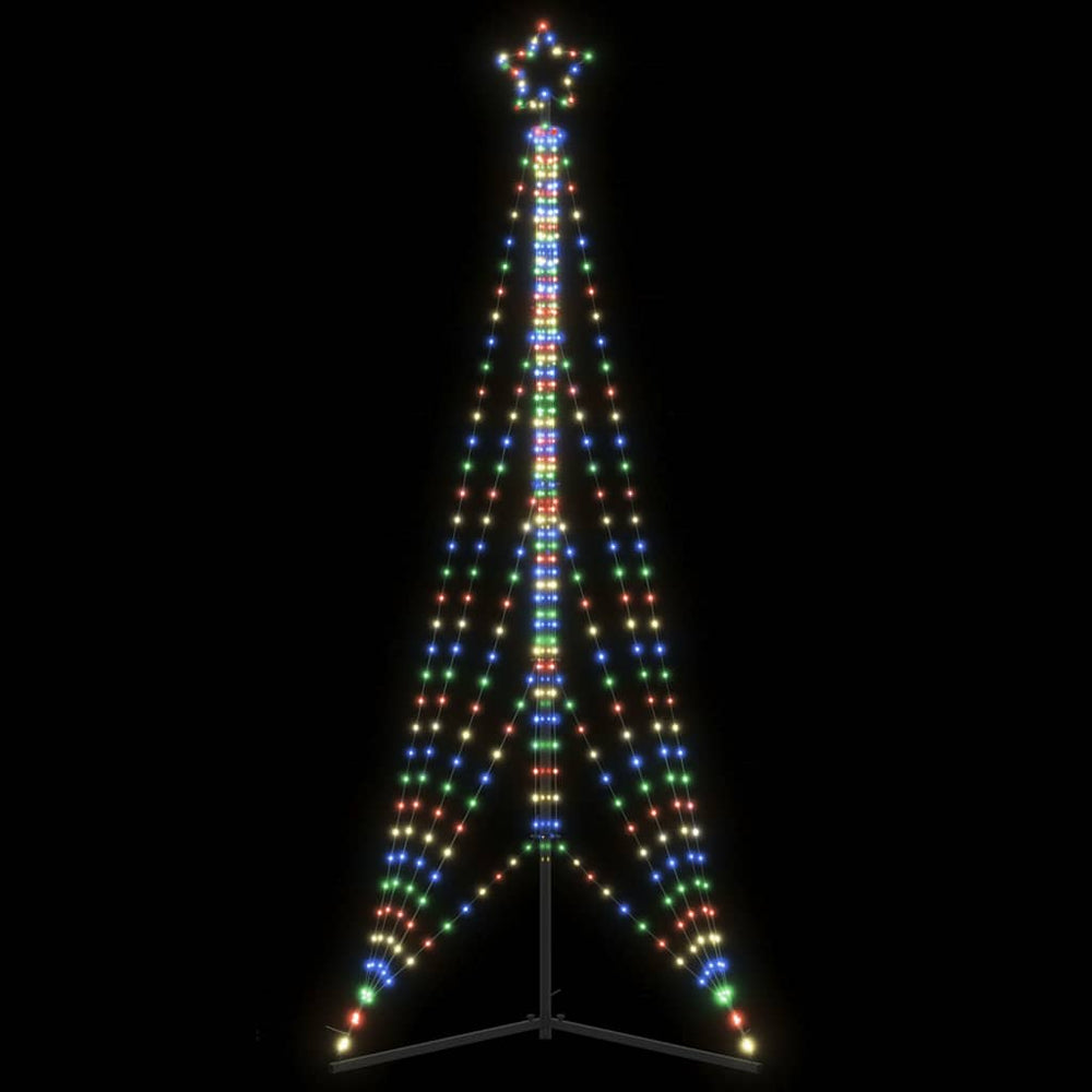 LED Weihnachtsbaum Mehrfarbig 302 cm