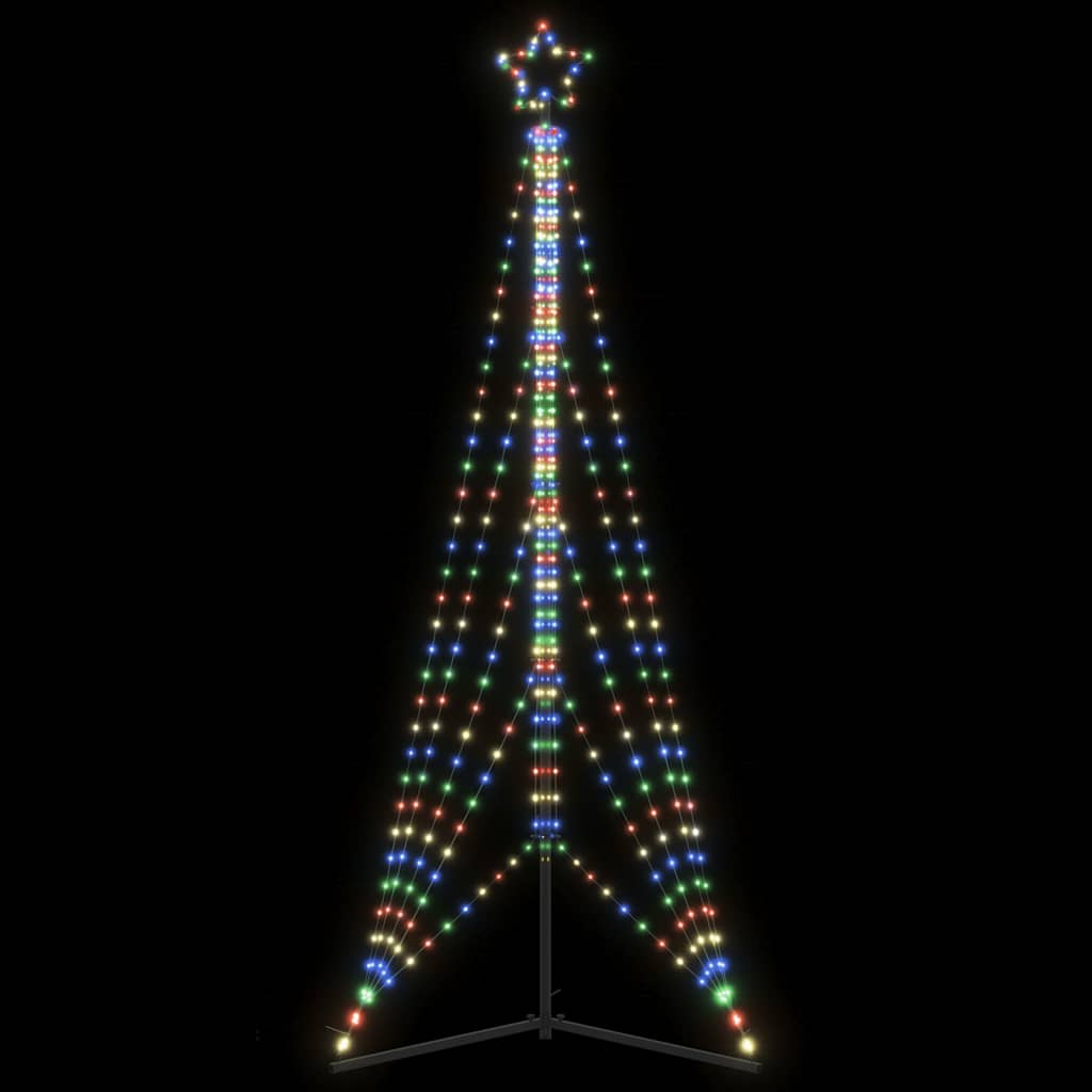 LED Weihnachtsbaum Mehrfarbig 302 cm