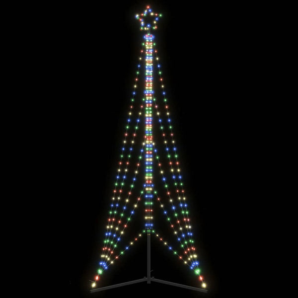 LED Weihnachtsbaum Mehrfarbig 302 cm