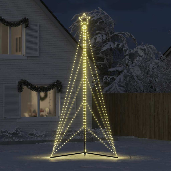 LED Weihnachtsbaum 615 LEDs Warmweiß 4m