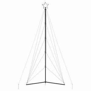 LED Weihnachtsbaum 615 LEDs Warmweiß 4m