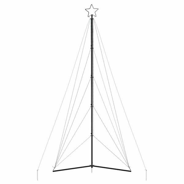 LED Weihnachtsbaum 615 LEDs Warmweiß 4m