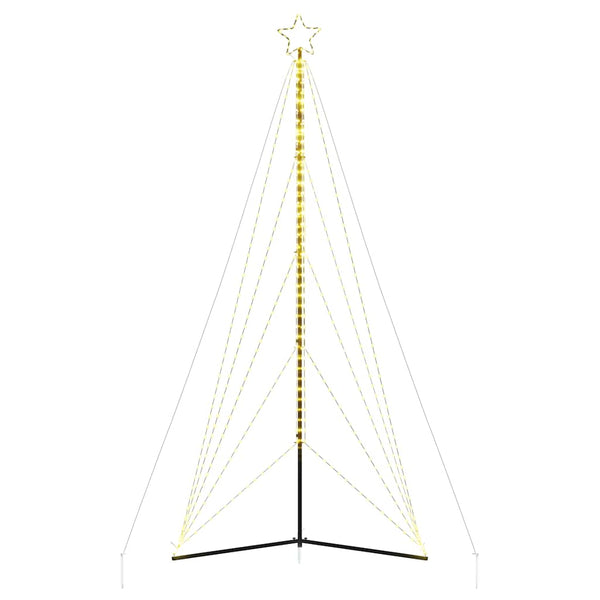 LED Weihnachtsbaum 615 LEDs Warmweiß 4m