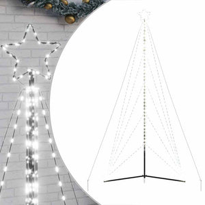 LED Weihnachtsbaum Kaltweiß 404,5 cm