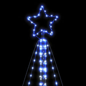 LED Weihnachtsbaum Blau 404,5 cm