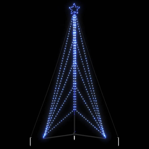 LED Weihnachtsbaum Blau 404,5 cm