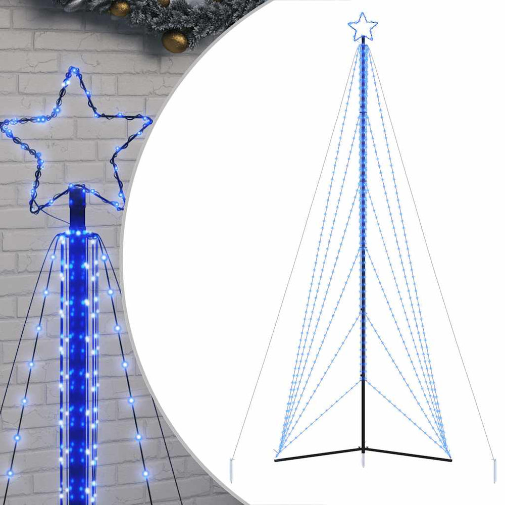 LED Weihnachtsbaum Blau 478 cm