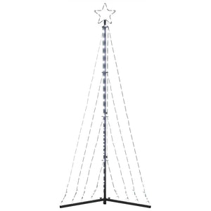 LED Weihnachtsbaum Kaltweiß 187 cm