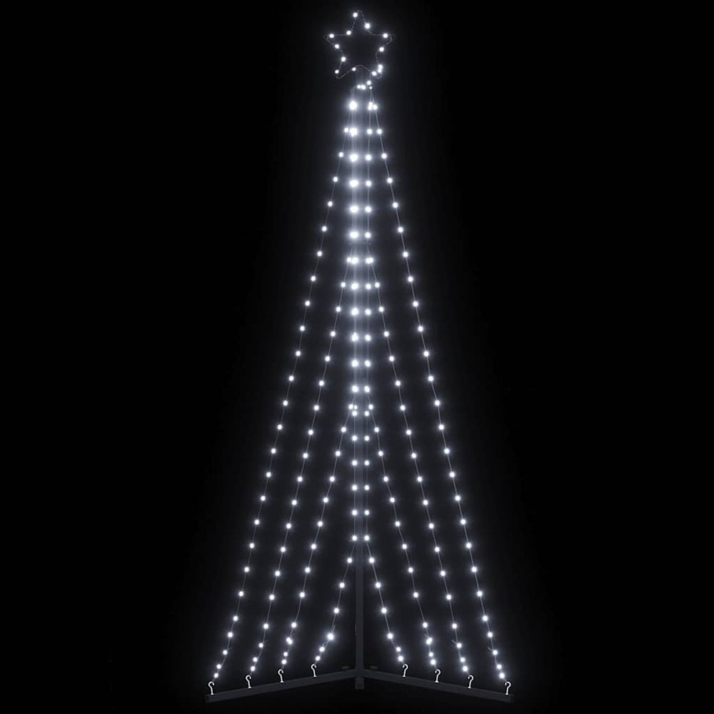 LED Weihnachtsbaum Kaltweiß 187 cm