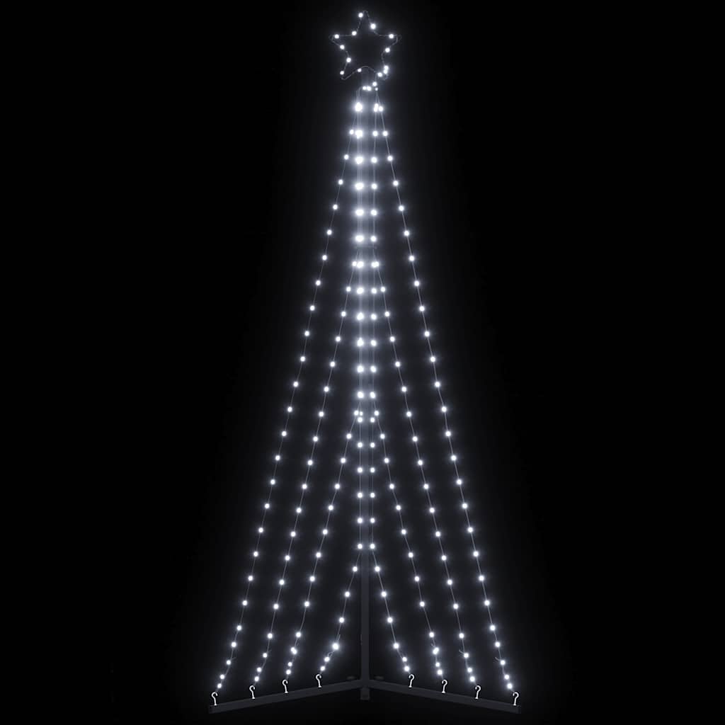 LED Weihnachtsbaum Kaltweiß 187 cm