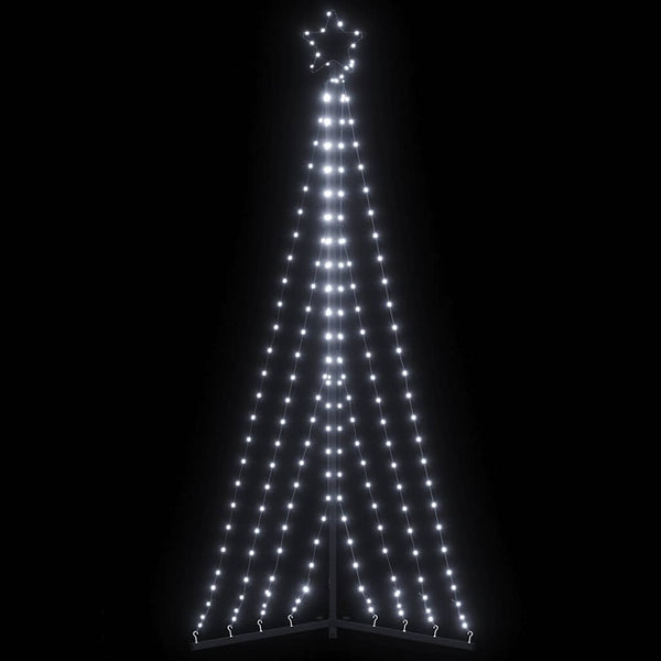 LED Weihnachtsbaum Kaltweiß 187 cm
