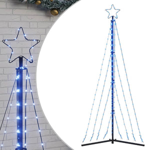 LED Weihnachtsbaum Blau 187cm