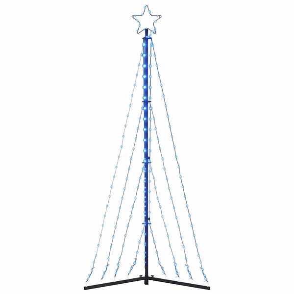 LED Weihnachtsbaum Blau 187cm