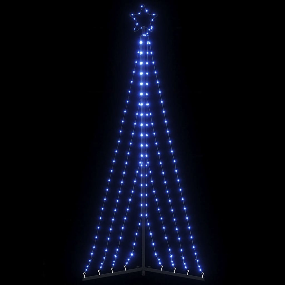 LED Weihnachtsbaum Blau 187cm
