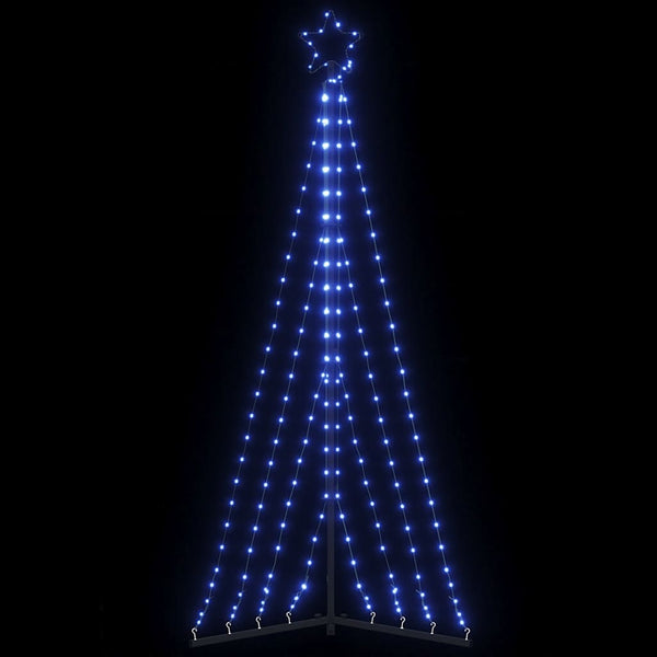 LED Weihnachtsbaum Blau 187cm