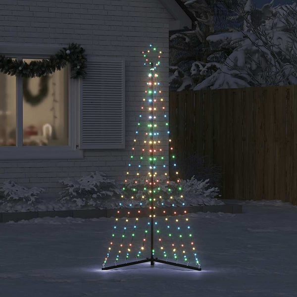 LED Weihnachtsbaum Mehrfarbig 187cm