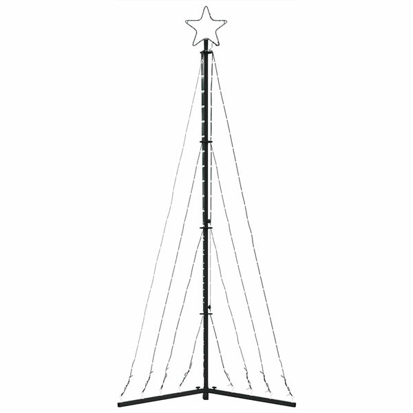 LED Weihnachtsbaum Mehrfarbig 187cm