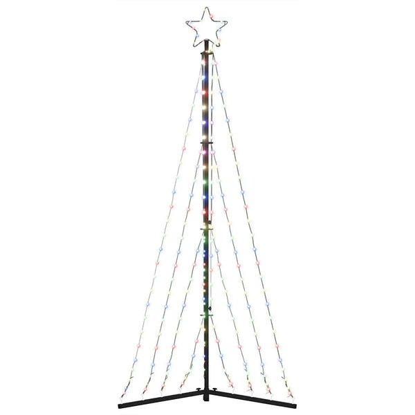 LED Weihnachtsbaum Mehrfarbig 187cm