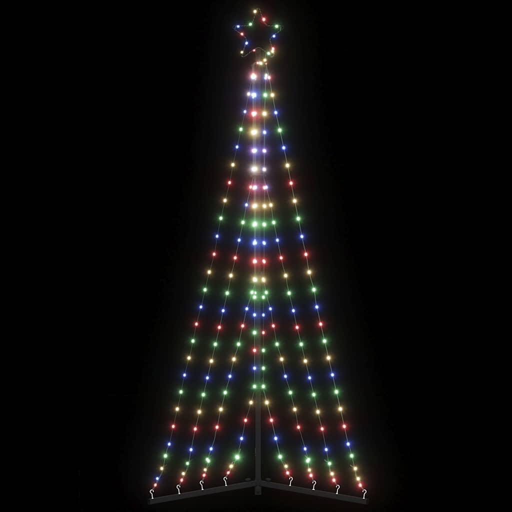 LED Weihnachtsbaum Mehrfarbig 187cm