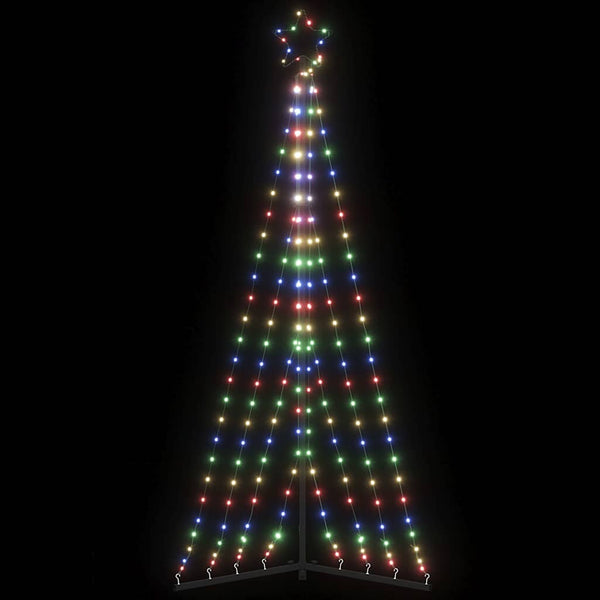 LED Weihnachtsbaum Mehrfarbig 187cm
