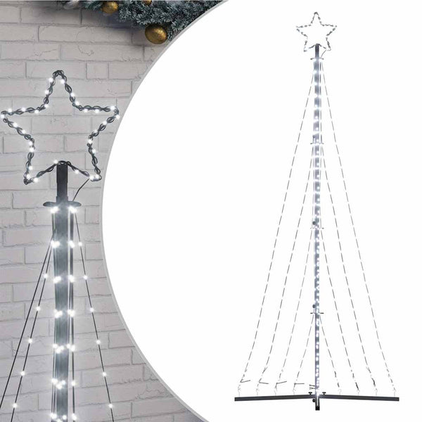LED Weihnachtsbaum Kaltweiß 250cm