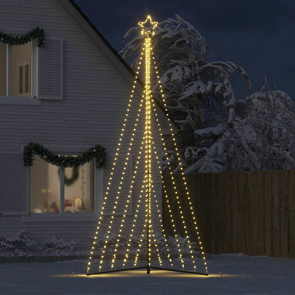 LED Weihnachtsbaum 399 cm Warmweiß