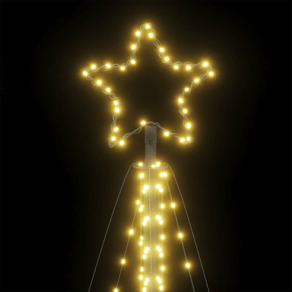 LED Weihnachtsbaum 399 cm Warmweiß