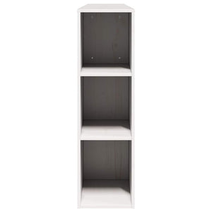Kopfteil Weiß 200 cm Massivholz Kiefer