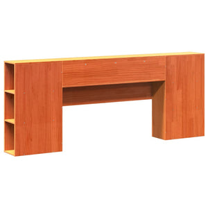 Kopfteil Wachsbraun 200 cm Kiefer Massivholz