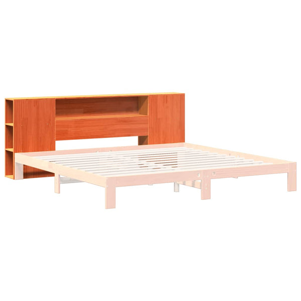 Kopfteil Wachsbraun 200 cm Kiefer Massivholz