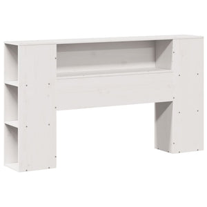 Weißes Kopfteil 120 cm mit Stauraum