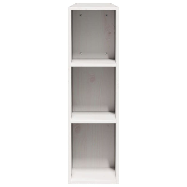 Weißes Kopfteil 120 cm mit Stauraum