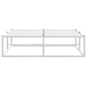 Bettgestell Weiß 120x200 cm Metall