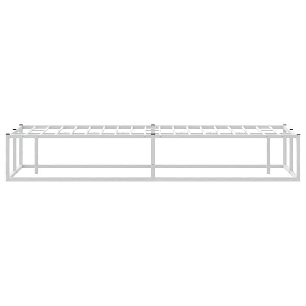 Bettgestell Weiß 120x200 cm Metall
