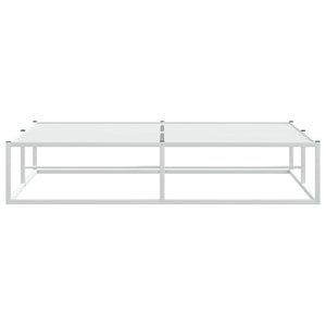 Bettgestell Weiß 160x200 cm Metall