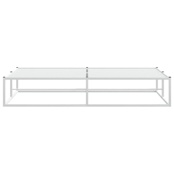 Bettgestell Weiß 180x200 cm Metall