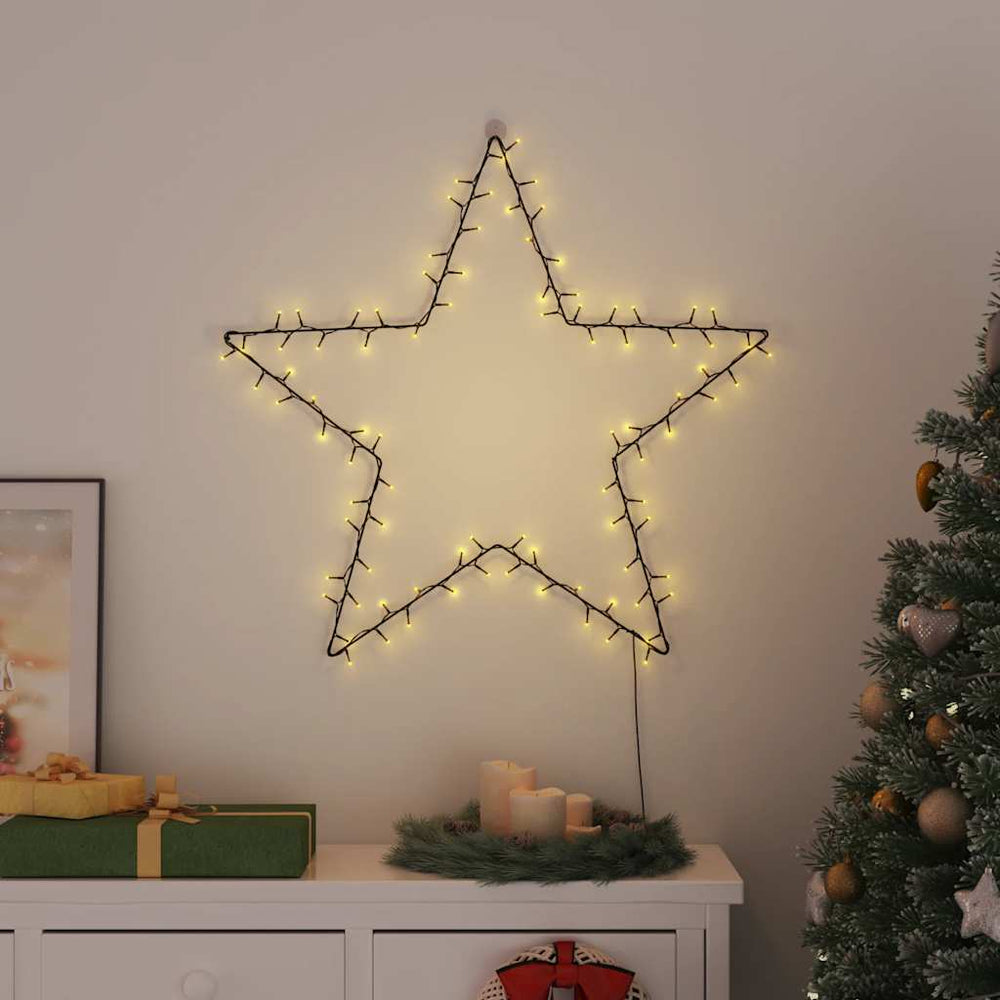Weihnachtsbeleuchtung Stern Silhouette 115 LEDs